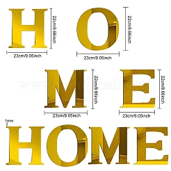 Mirror Wall Stickers&nbsp;DIY-WH0282-22B