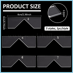 2 Sets Acrylic Corner Beveling Tool&nbsp;DIY-BC0014-35A