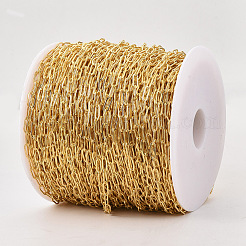 Brass Paperclip Chains&nbsp;CHC-S008-001B-G-2-NR