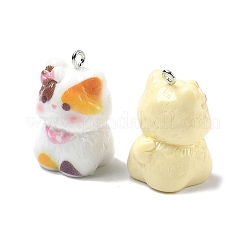 Opaque Resin Pendants&nbsp;RESI-G126-01