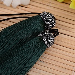 Nylon Tassel Big Pendant Decorations&nbsp;X-NWIR-I004-12