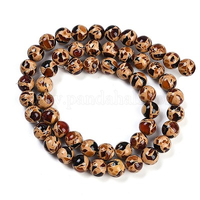 Sythetic Amber Beads Strands&nbsp;G-M199-02H-1