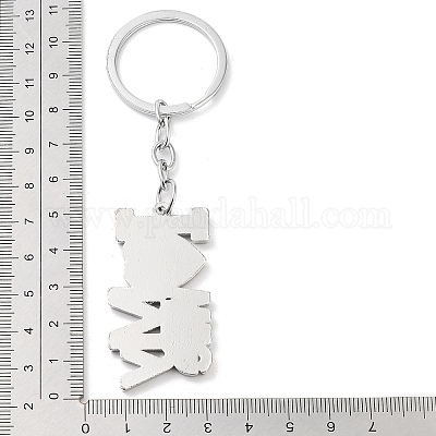 Alloy Enamel Keychains&nbsp;KEYC-P020-A03-1