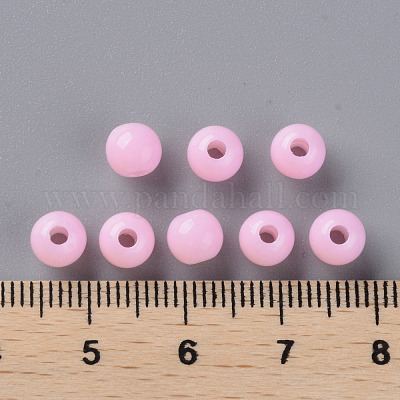Opaque Acrylic Beads&nbsp;MACR-S370-C6mm-A01-1