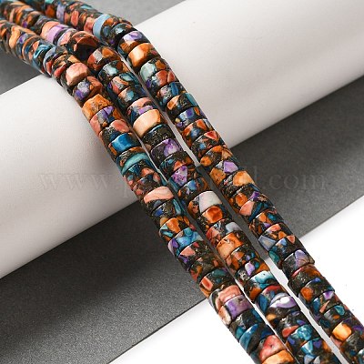 Natural Howlite Beads Strands&nbsp;G-A023-B01-03-1
