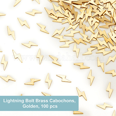 Brass Cabochons&nbsp;KK-OC0001-38A-1