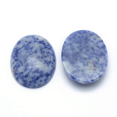 Natural Blue Spot Jasper Cabochons&nbsp;G-P393-I09-1