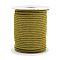 Nylon Braided Cord, Milan Cords Woven Thread for Bracelet Jewelry Making, Olive, 3mm, about 21.87 yards(20m)/roll