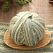 Cashmere Segment Dyed Yarn, for Weaving, Knitting & Crochet, Dark Sea Green, 2mm, about 131.23 Yards(120m)/Skein