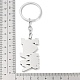 Alloy Enamel Keychains&nbsp;KEYC-P020-A03-3