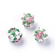 Handmade Bumpy Lampwork Beads&nbsp;LAMP-E021-07G-2