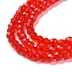 Transparent Glass Beads Strands&nbsp;GLAA-H021-04-25-5