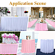 Polyester Table Skirt&nbsp;AJEW-WH20019-110A-3