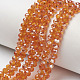 Electroplate Glass Beads Strands&nbsp;EGLA-A034-T4mm-K16-1