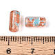 Picasso Transparent Glass Bugle Beads&nbsp;SEED-N010-02C-3