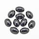Natural Black Stone Cabochons&nbsp;G-R415-14x10-46-1