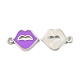 CCB Plastic Enamel Pendants&nbsp;CCB-K009-15P-2