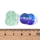 Baking Paint Transparent Glass Beads&nbsp;DGLA-T004-43M-3