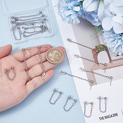 10Pair 304 Stainless Steel Ball Stud Earring&nbsp;EJEW-UN00022