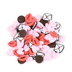 Handmade Polymer Clay Cabochons&nbsp;CLAY-N013-02B