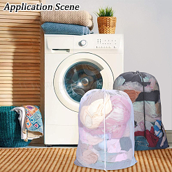 2Pcs 2 Colors Polyester Clothing Storage Bags&nbsp;ABAG-CP0001-23B