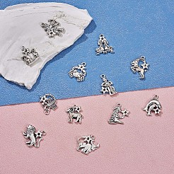 48Pcs Constellation Charm Pendant Twelve Zodiac Sign Pendants Alloy Charm for Jewelry Necklace Bracelet Earring Making Crafts&nbsp;JX340A