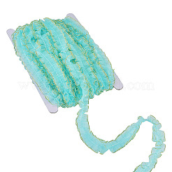 10M Double Layer Polyester Lace Ribbon&nbsp;OCOR-TA0004-14E