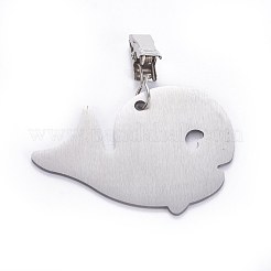 Stainless Steel Tablecloth Pendants&nbsp;X-STAS-WH0013-02P