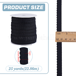 25 Yards Chinlon Wavy Edge Elastic Band&nbsp;EC-BC0001-61C