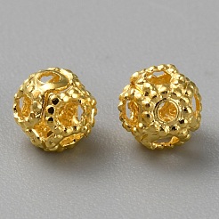 Brass Beads&nbsp;KK-WH0031-70A-G