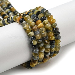 Natural Tiger Eye Beads Strands&nbsp;G-K351-B02-01