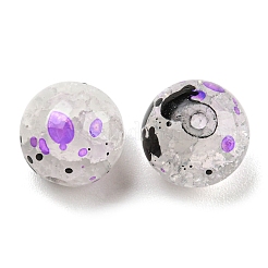 Transparent Crackle Glass Beads&nbsp;LS-GLAA-D012-02E