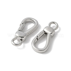 Brass Keychain Clasps&nbsp;KK-F893-15P