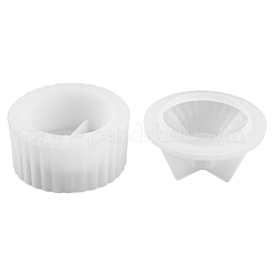Stripe DIY Candle Cup Silicone Molds&nbsp;DIY-Q037-08A