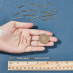 32Pcs 8 Style Brass Pendants&nbsp;KK-SC0003-03