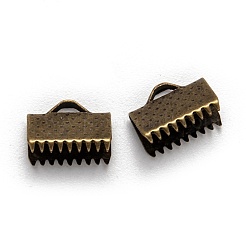 Iron Ribbon Crimp Ends&nbsp;X-E143Y-AB