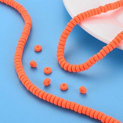 Handmade Polymer Clay Beads Strands&nbsp;CLAY-N008-210