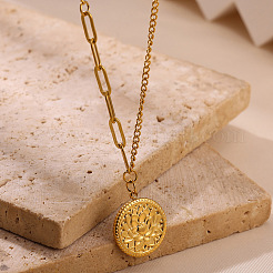 304 Stainless Steel Pendant Necklaces&nbsp;WG069AA-01