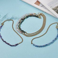 Mixed Natural Gemstone Beaded Necklaces&nbsp;NJEW-JN04156