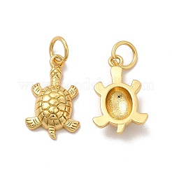 Rack Plating Eco-Friendly Brass Pendants&nbsp;KK-A177-24G