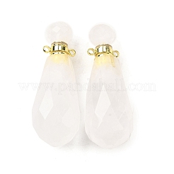 Natural Mixed Stone Perfume Bottle Pendants&nbsp;G-L623-06G