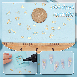 8 Bags 8 Styles Iron Cabochons&nbsp;MRMJ-GA0001-19