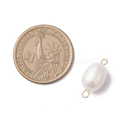 Natural Cultured Freshwater Pearl Links&nbsp;PALLOY-JF04384-01