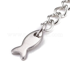 Tarnish Resistant 304 Stainless Steel Chain Extender&nbsp;STAS-F268-52P