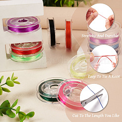 12 Rolls 12 Colors Strong Stretchy Beading Elastic Thread&nbsp;EW-TA0001-05