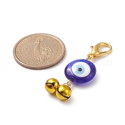 Evil Eye Handmade Lampwork Pendant Decoration&nbsp;HJEW-JM00839