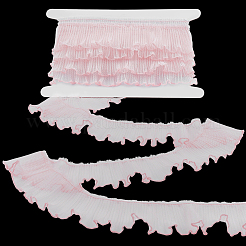 5 Yards Polyester Pleated Lace Trim&nbsp;OCOR-FG0003-36E