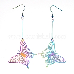 304 Stainless Steel Dangle Earrings&nbsp;X-EJEW-JE04149-05