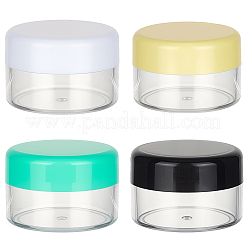 4Pcs 4 Colors Plastic Cream Jars&nbsp;MRMJ-GF0001-76