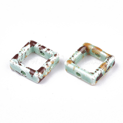 Handmade Porcelain Bead Frames&nbsp;PORC-S499-11